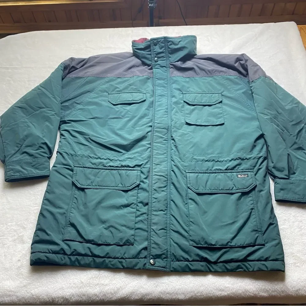 Woolrich Rugged Outdoors Vintage Coat 17169 Color Forest Size Large